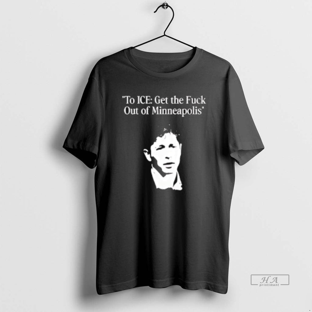 Official Ice Get Fuck Out Minneapolis Mayor Jacob - Adult & Kids T-Shirts, Sweatshirts & Hoodies apparel design preview 1
