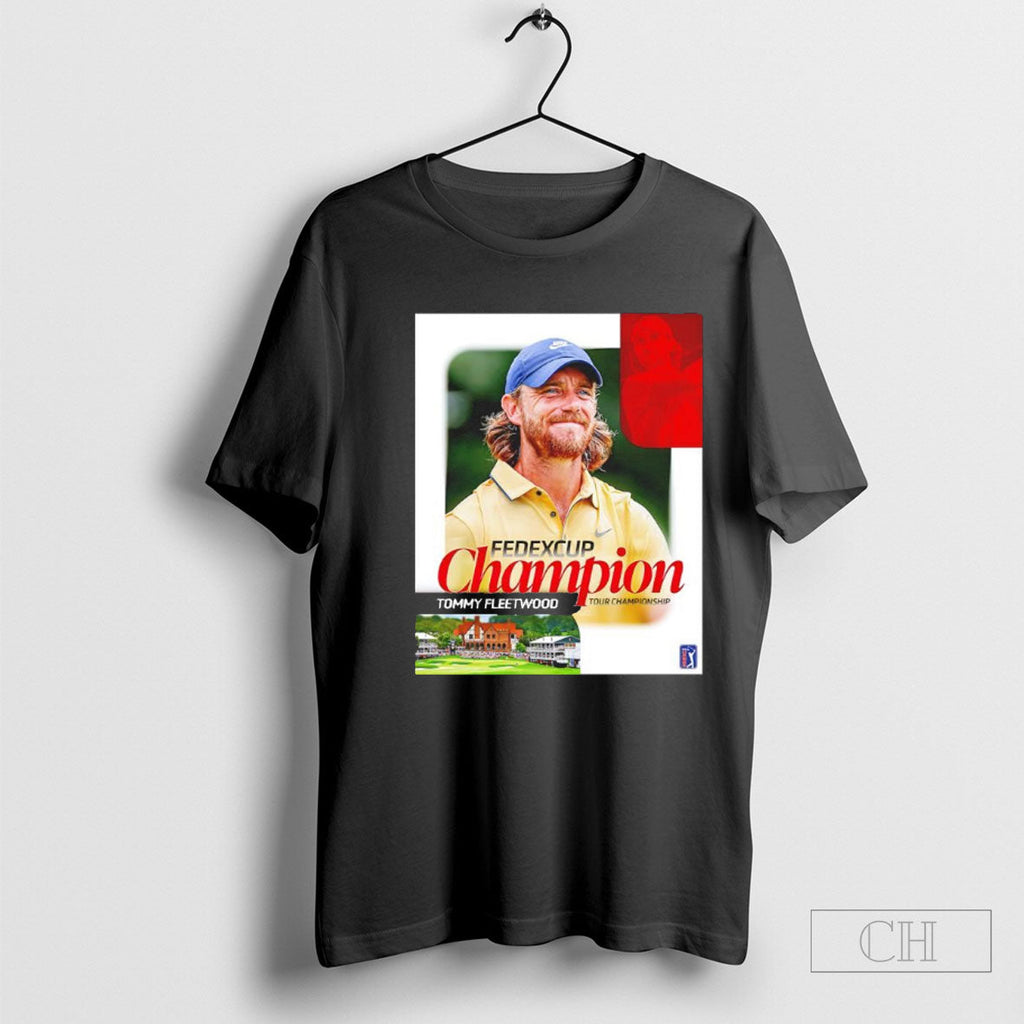 Official Tommy Fleetwood Champion Pga Tour - Adult & Kids T-Shirts, Sweatshirts & Hoodies apparel design preview 1