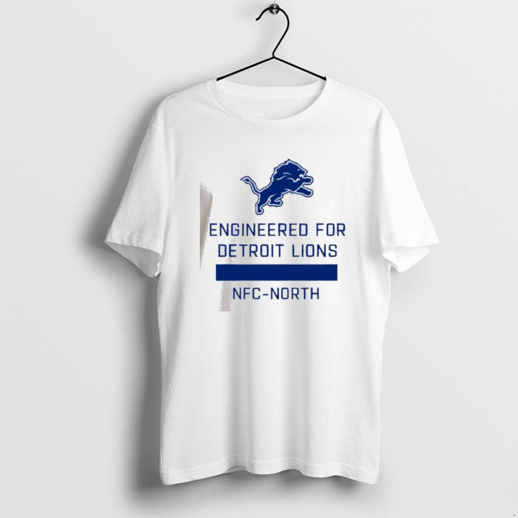 Official Top Detroit Lions Engineered Nfcnorth 2025 - Adult & Kids T-Shirts, Sweatshirts & Hoodies apparel design preview 1