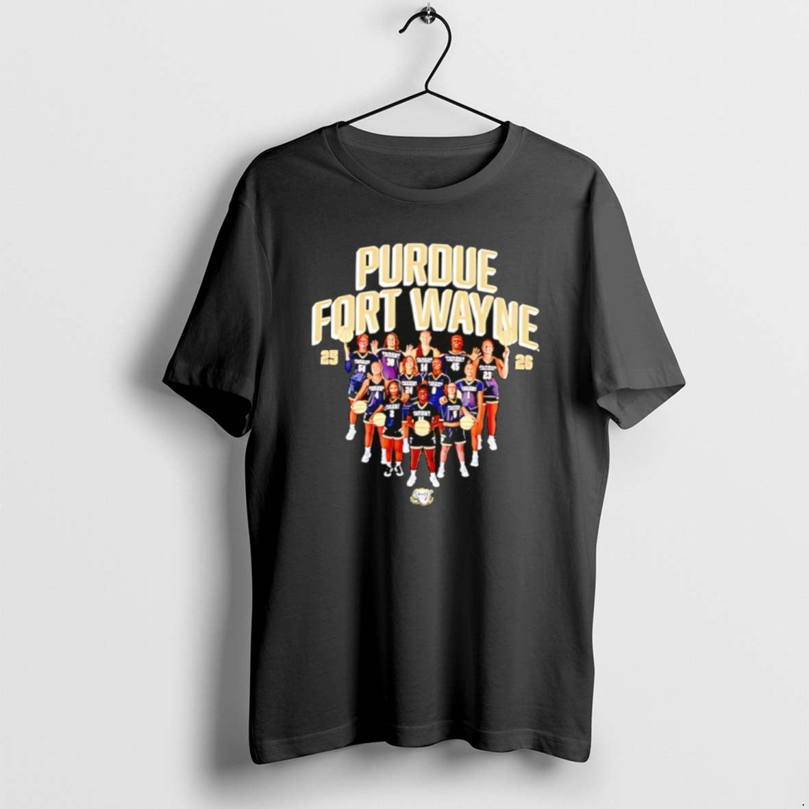 Official Top Pfw Basketball Ncaa Team Collage 25 26 - Adult & Kids T-Shirts, Sweatshirts & Hoodies apparel design preview 1