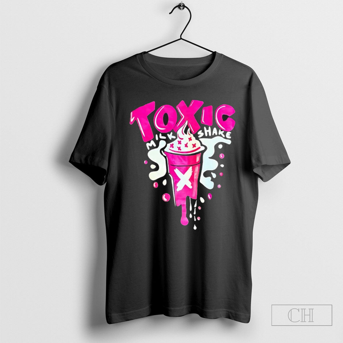 Official Toxic Burger Milkshake Melting Sweet Graphic - Adult & Kids T-Shirts, Sweatshirts & Hoodies apparel design preview 1