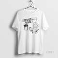 Official Trashed Panda Funny Drunk Racoon - Adult & Kids T-Shirts, Sweatshirts & Hoodies apparel design preview 1