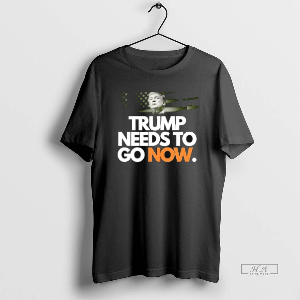 Official Trump Needs Go Now - Adult & Kids T-Shirts, Sweatshirts & Hoodies apparel design preview 1