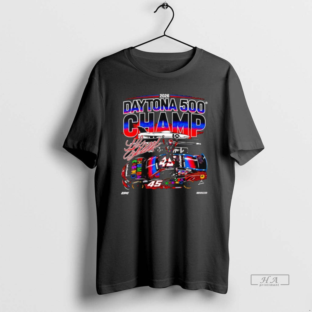 Official Tyler Reddick At 2026 Daytona 500 23xi - Adult & Kids T-Shirts, Sweatshirts & Hoodies apparel design preview 1