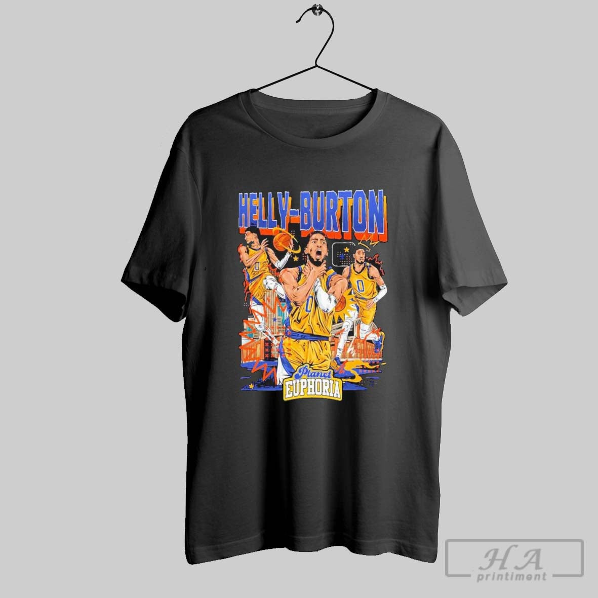 Official Tyrese Haliburton Choke Helly Burton Nba - Adult & Kids T-Shirts, Sweatshirts & Hoodies apparel design preview 1