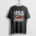 Official Usa Hockey Patriotic Ice American Flag - Adult & Kids T-Shirts, Sweatshirts & Hoodies apparel design preview 1