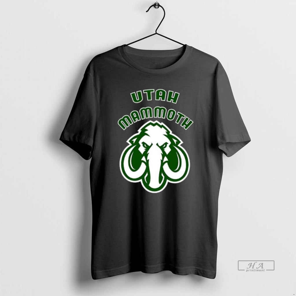 Official Utah Mammoth Mascot - Adult & Kids T-Shirts, Sweatshirts & Hoodies apparel design preview 1