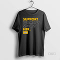 Official Vcu Basketball Support Sports Her - Adult & Kids T-Shirts, Sweatshirts & Hoodies apparel design preview 1