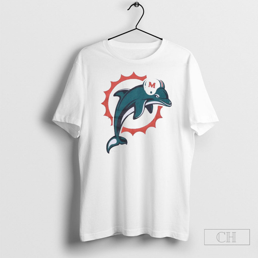 Official Vintage 1997 Miami Dolphins Logo Old - Adult & Kids T-Shirts, Sweatshirts & Hoodies apparel design preview 1