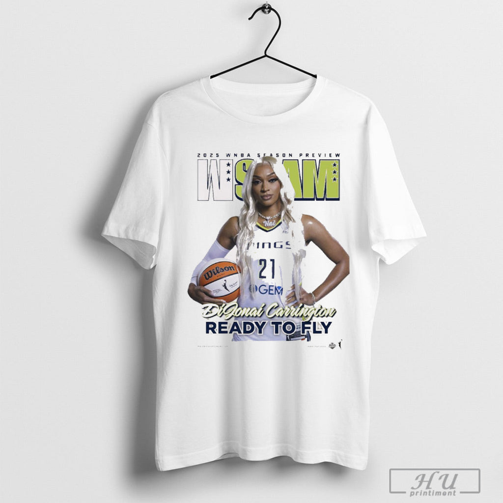 Official Wslam Dijonai Carrington 2025 Wnba Season - Adult & Kids T-Shirts, Sweatshirts & Hoodies apparel design preview 1