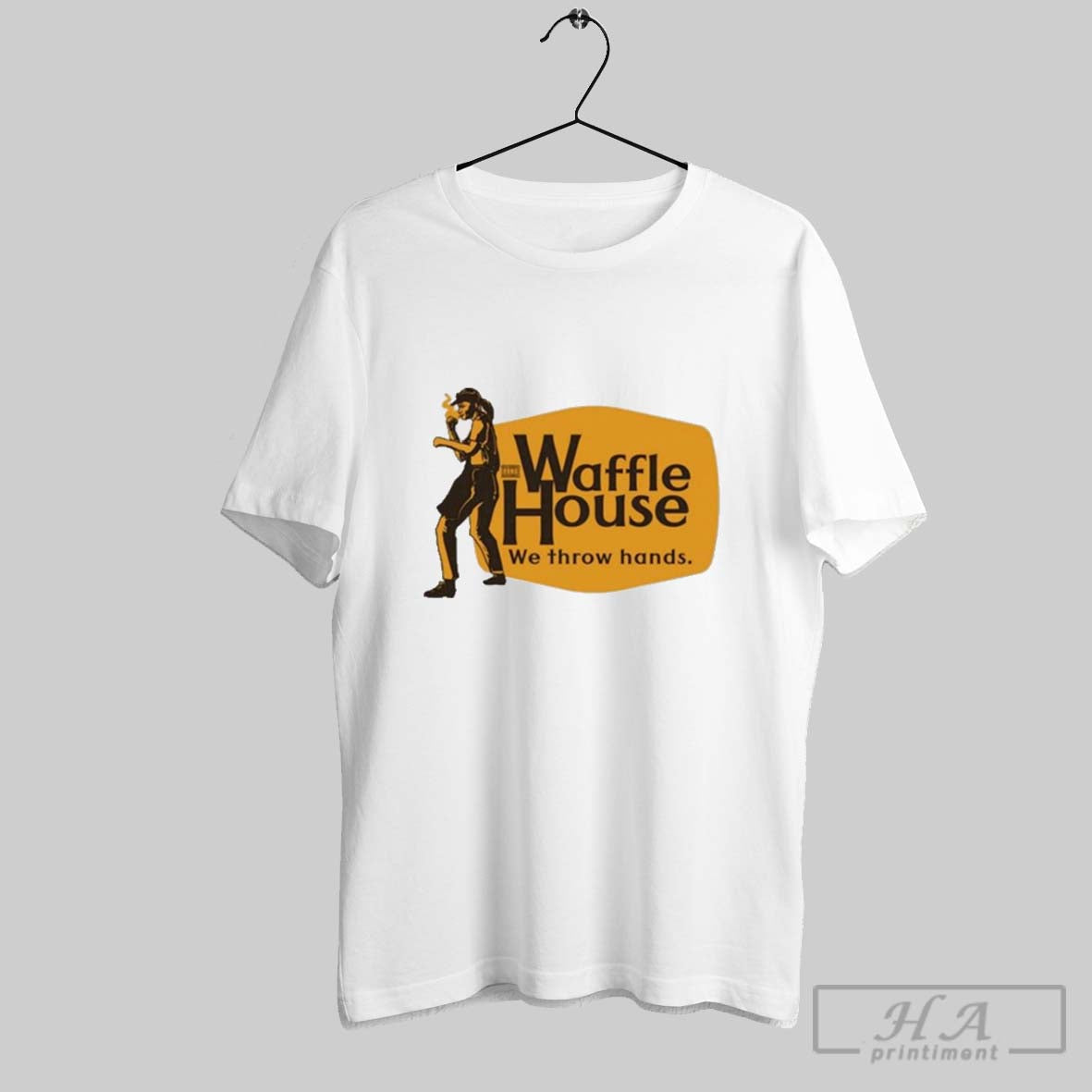 Official Waffle House We Throw Hands New Sweater And - Adult & Kids T-Shirts, Sweatshirts & Hoodies apparel design preview 1