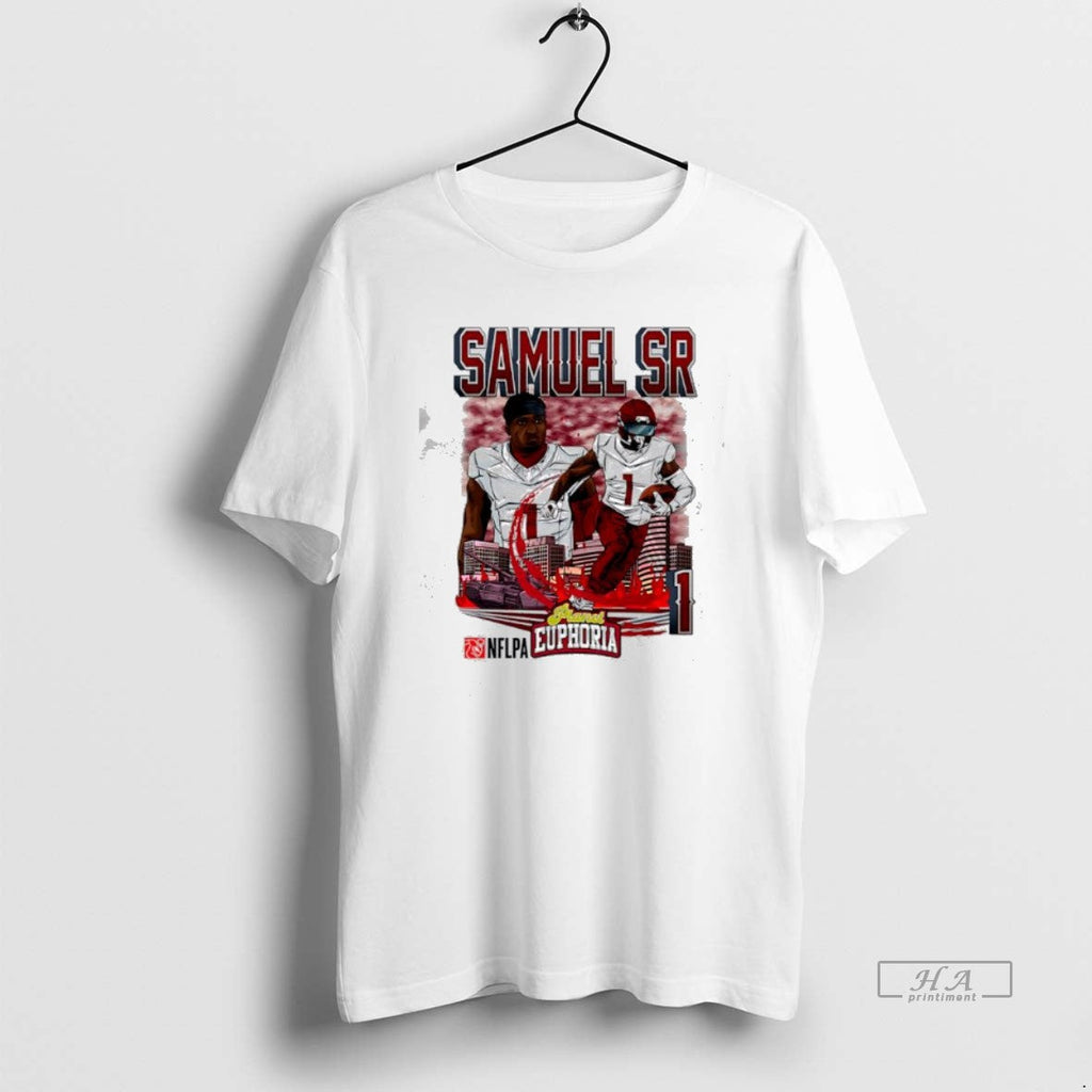 Official Washington Commanders Deebo Samuel Sr - Adult & Kids T-Shirts, Sweatshirts & Hoodies apparel design preview 1