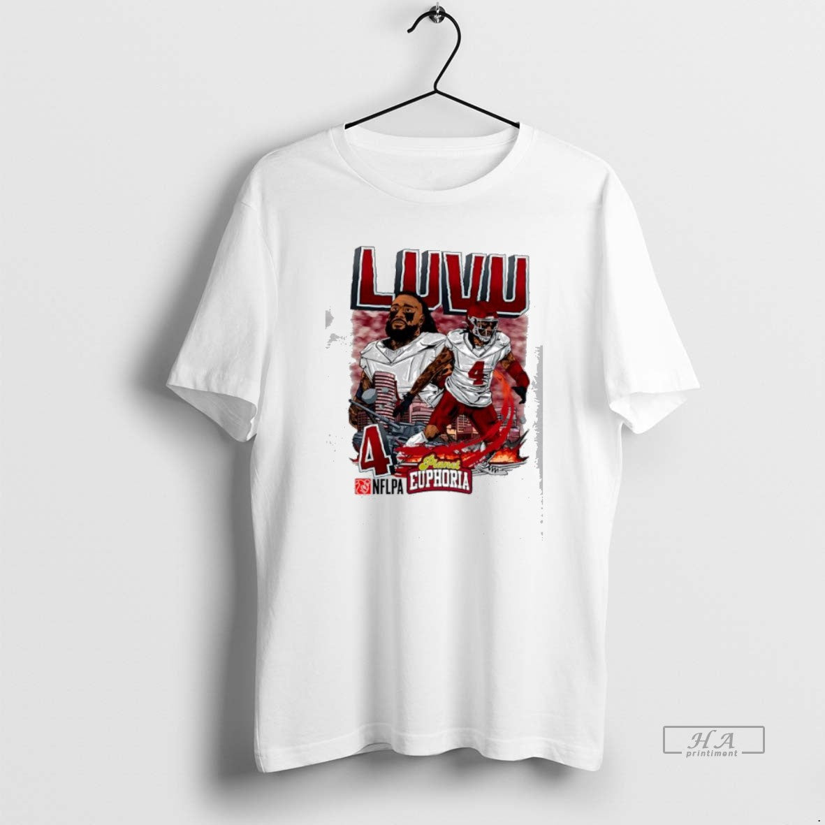 Official Washington Commanders Frankie Luvu Football - Adult & Kids T-Shirts, Sweatshirts & Hoodies apparel design preview 1