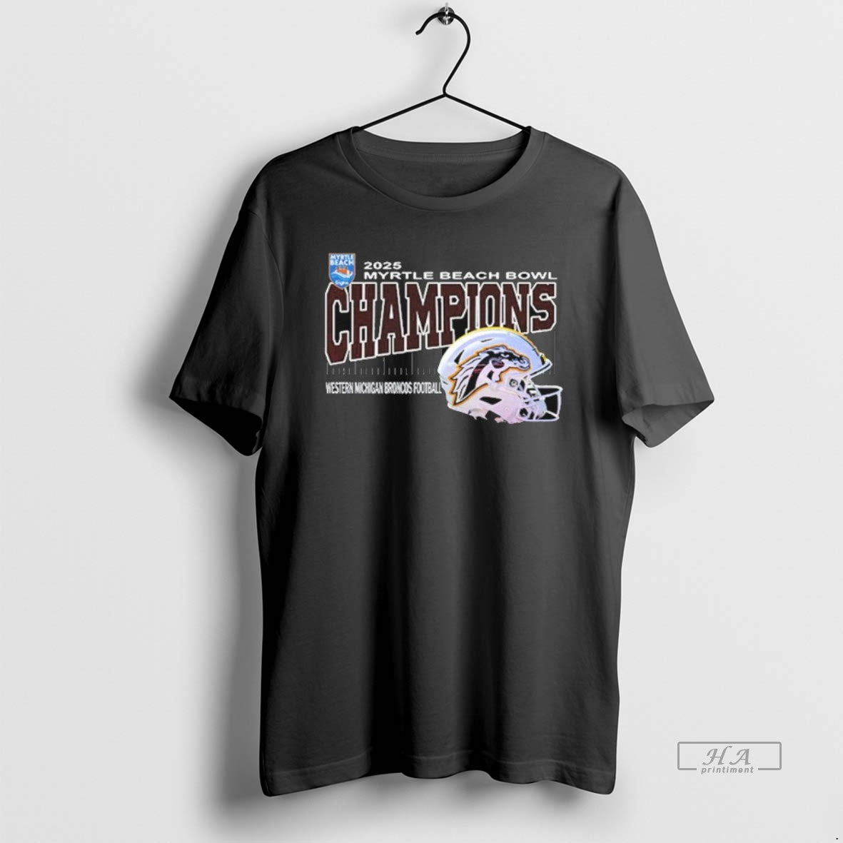 Official Western Michigan Broncos Are Myrtle Beach - Adult & Kids T-Shirts, Sweatshirts & Hoodies apparel design preview 1