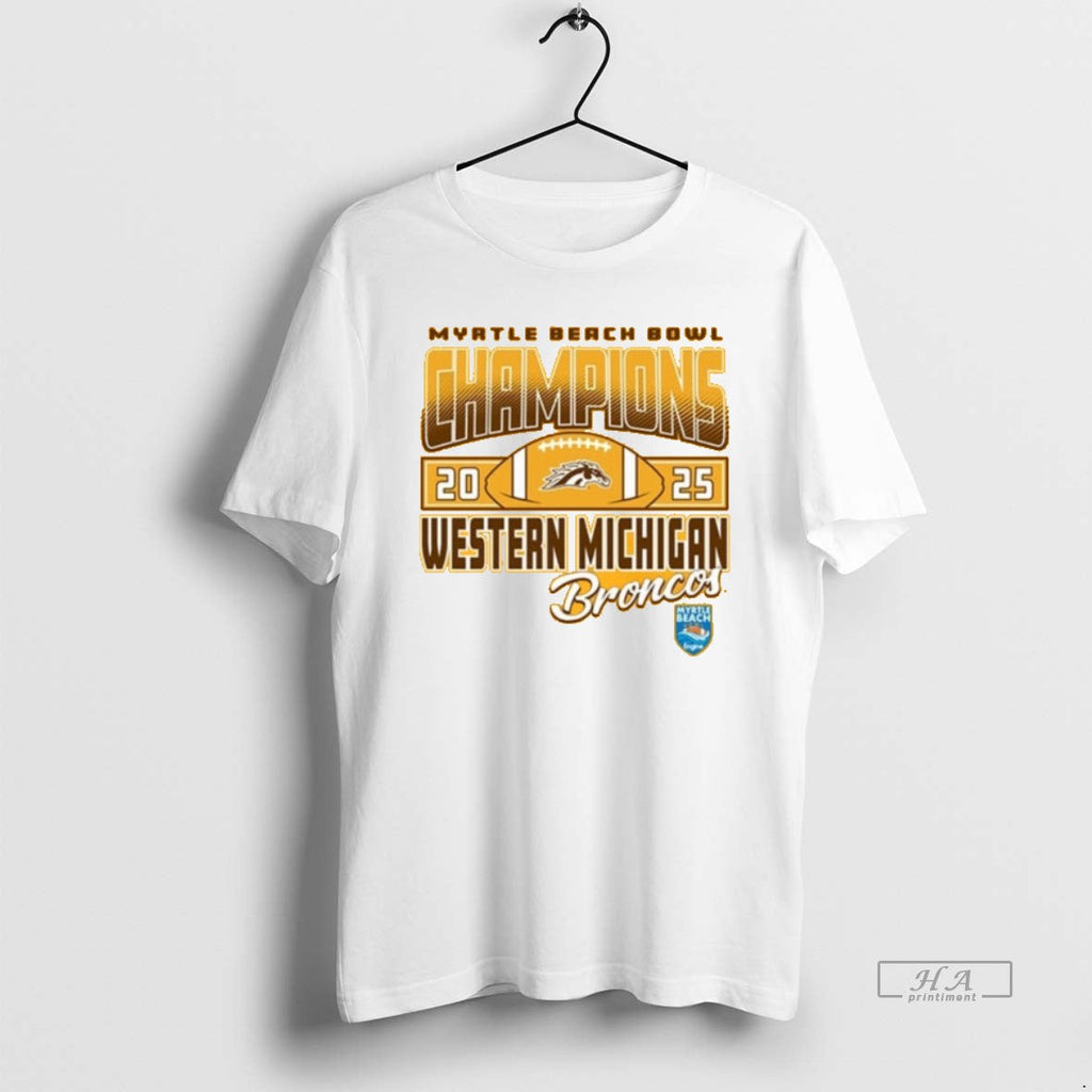 Official Western Michigan Broncos Football 2025 - Adult & Kids T-Shirts, Sweatshirts & Hoodies apparel design preview 1
