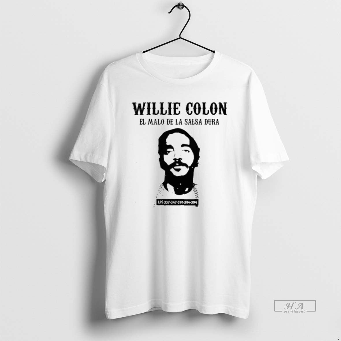 Official Willie Colon El Malo De La Salsa Dura - Adult & Kids T-Shirts, Sweatshirts & Hoodies apparel design preview 1