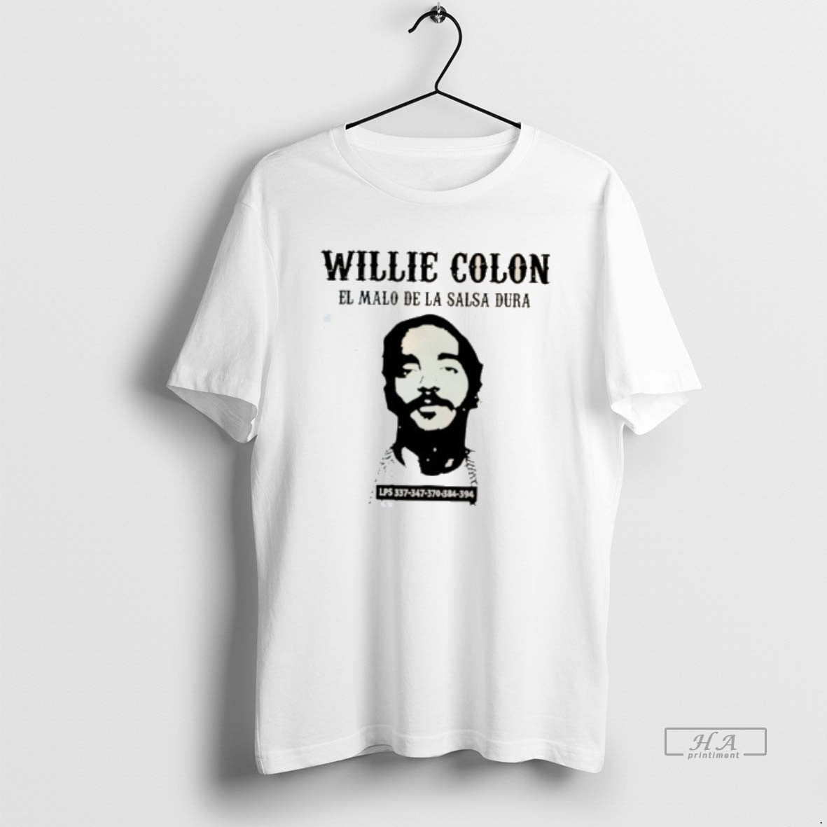 Official Willie Colon El Malo De La Salsa Dura - Adult & Kids T-Shirts, Sweatshirts & Hoodies apparel design preview 1