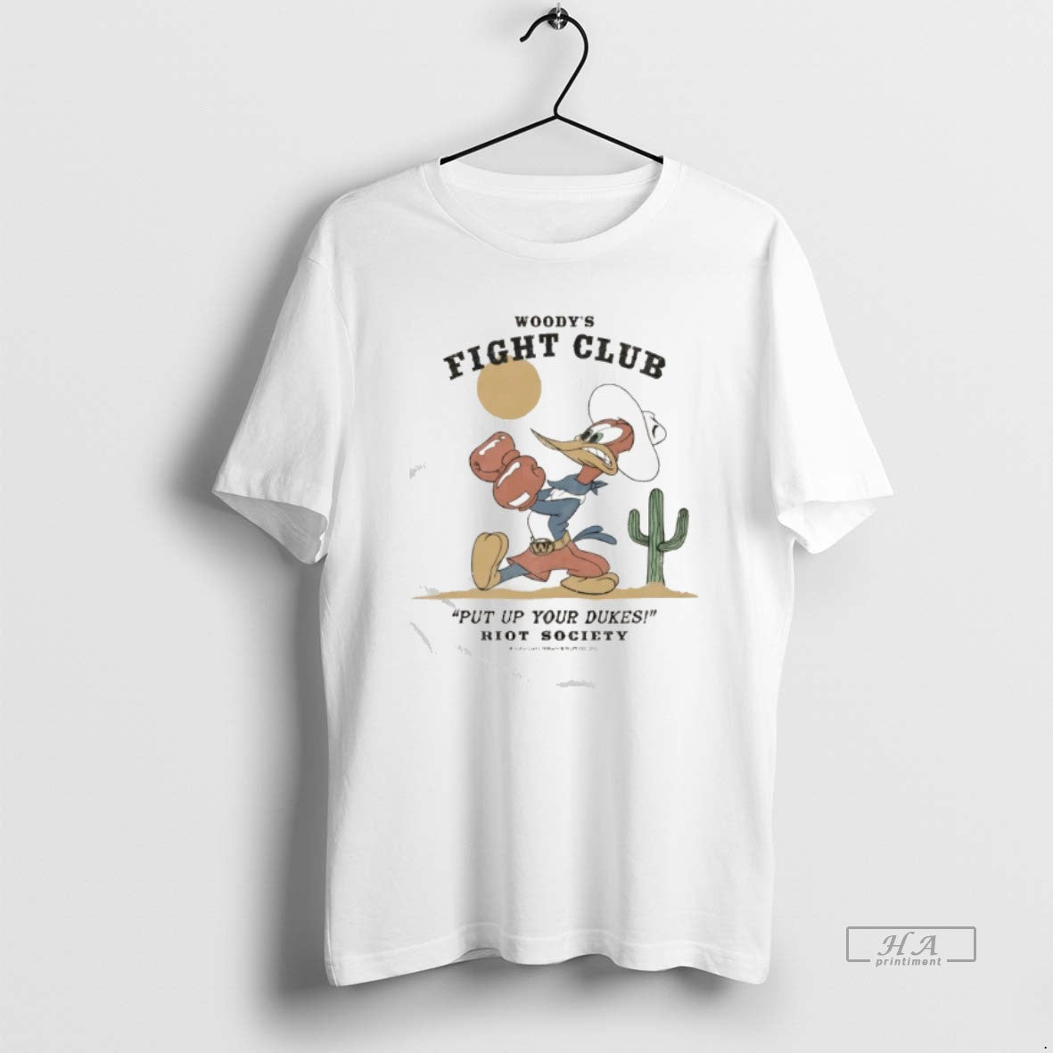 Official Woody Woodpeckers Western Fight Club - Adult & Kids T-Shirts, Sweatshirts & Hoodies apparel design preview 1