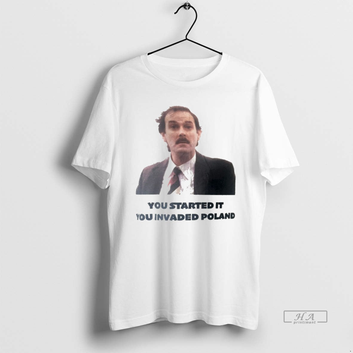 Official You Started Is Invaded Poland - Adult & Kids T-Shirts, Sweatshirts & Hoodies apparel design preview 1