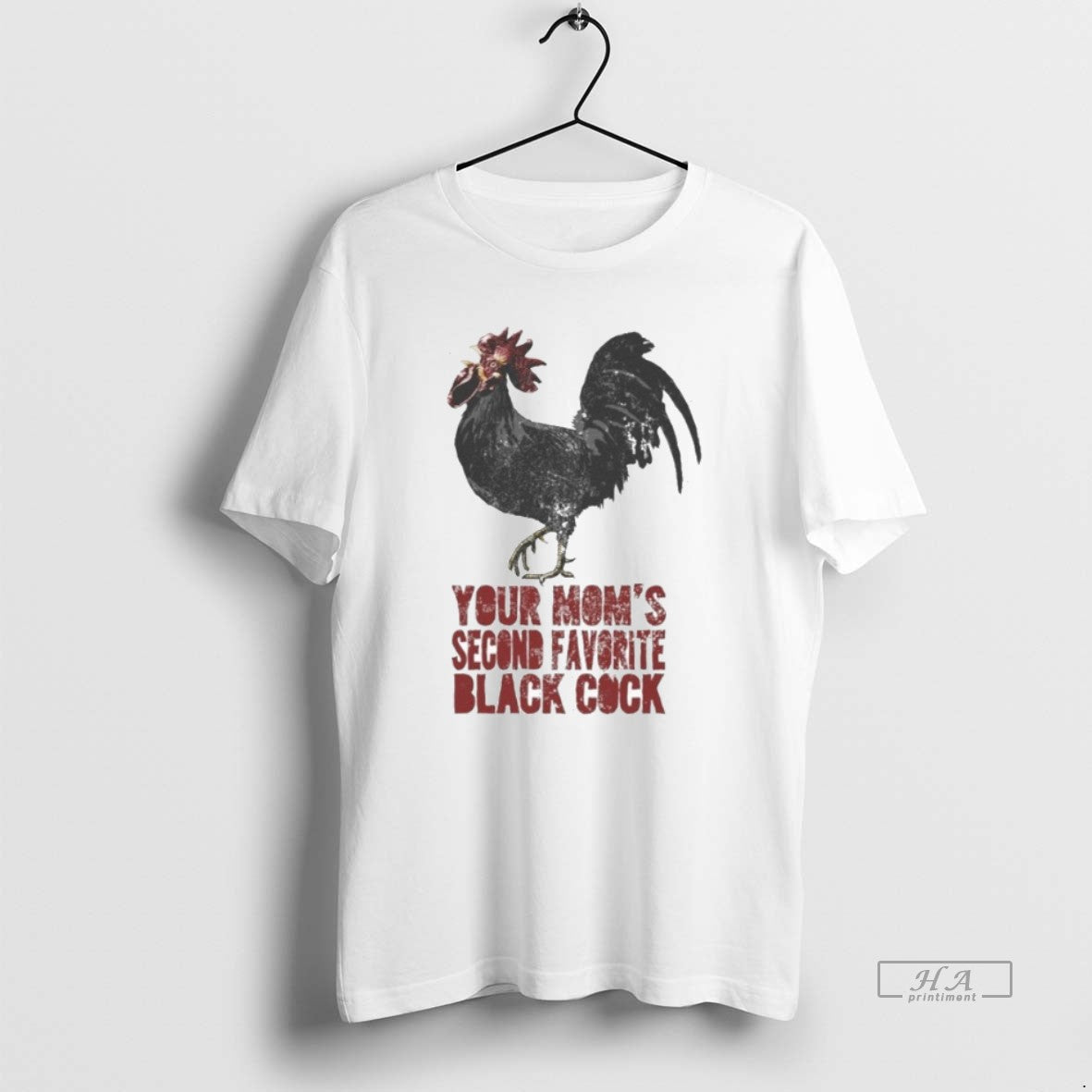 Official Your Moms Second Favorite Black Cock - Adult & Kids T-Shirts, Sweatshirts & Hoodies apparel design preview 1