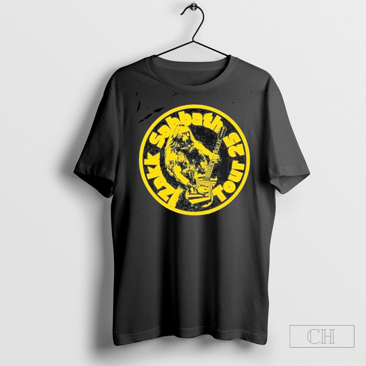 Official Zakk Sabbath Tour 2025 Yellow Circle - Adult & Kids T-Shirts, Sweatshirts & Hoodies apparel design preview 1