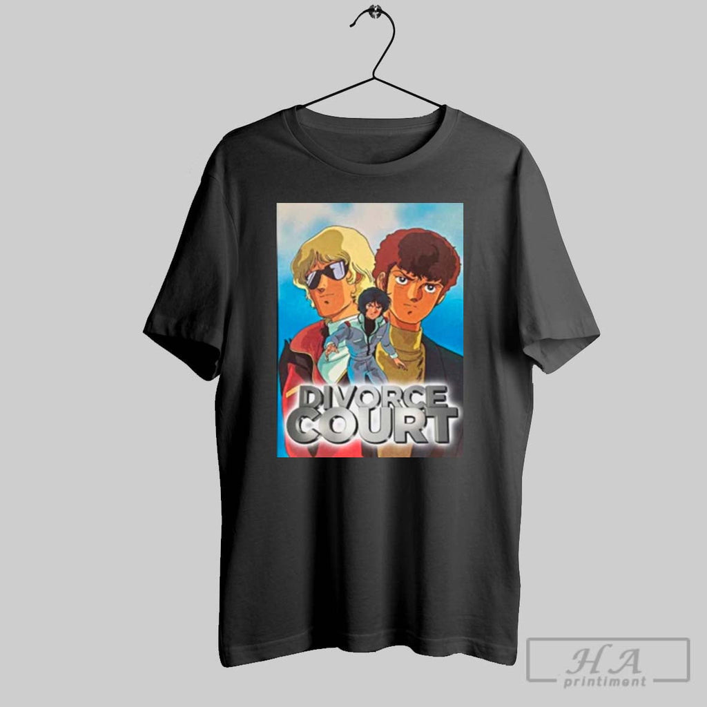 Official Zeta Gundam Divorce Court 2025 - Adult & Kids T-Shirts, Sweatshirts & Hoodies apparel design preview 1