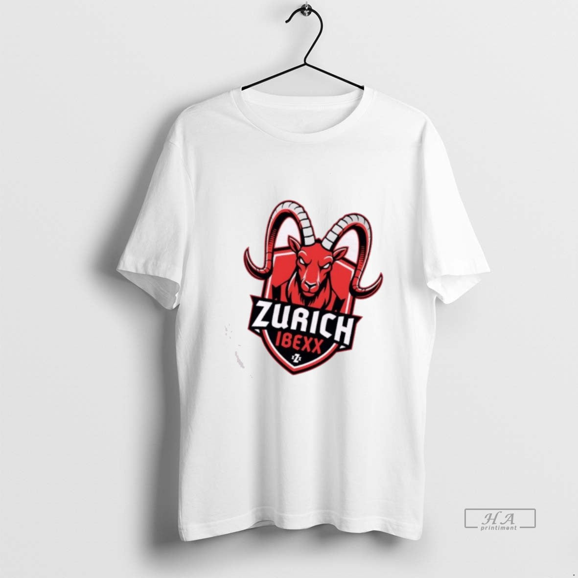 Official Zurich Ibexx Logo - Adult & Kids T-Shirts, Sweatshirts & Hoodies apparel design preview 1