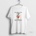 Official Grinch Santa Claus You Smell Like Headache - Adult & Kids T-Shirts, Sweatshirts & Hoodies apparel design preview 1