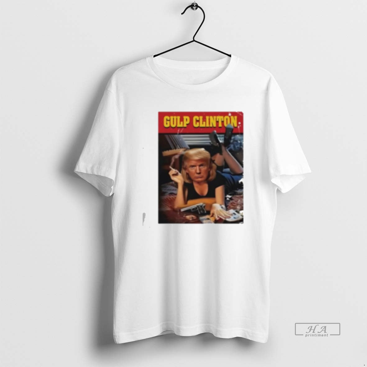 Official Gulp Clinton Trump Epstein Classic - Adult & Kids T-Shirts, Sweatshirts & Hoodies apparel design preview 1