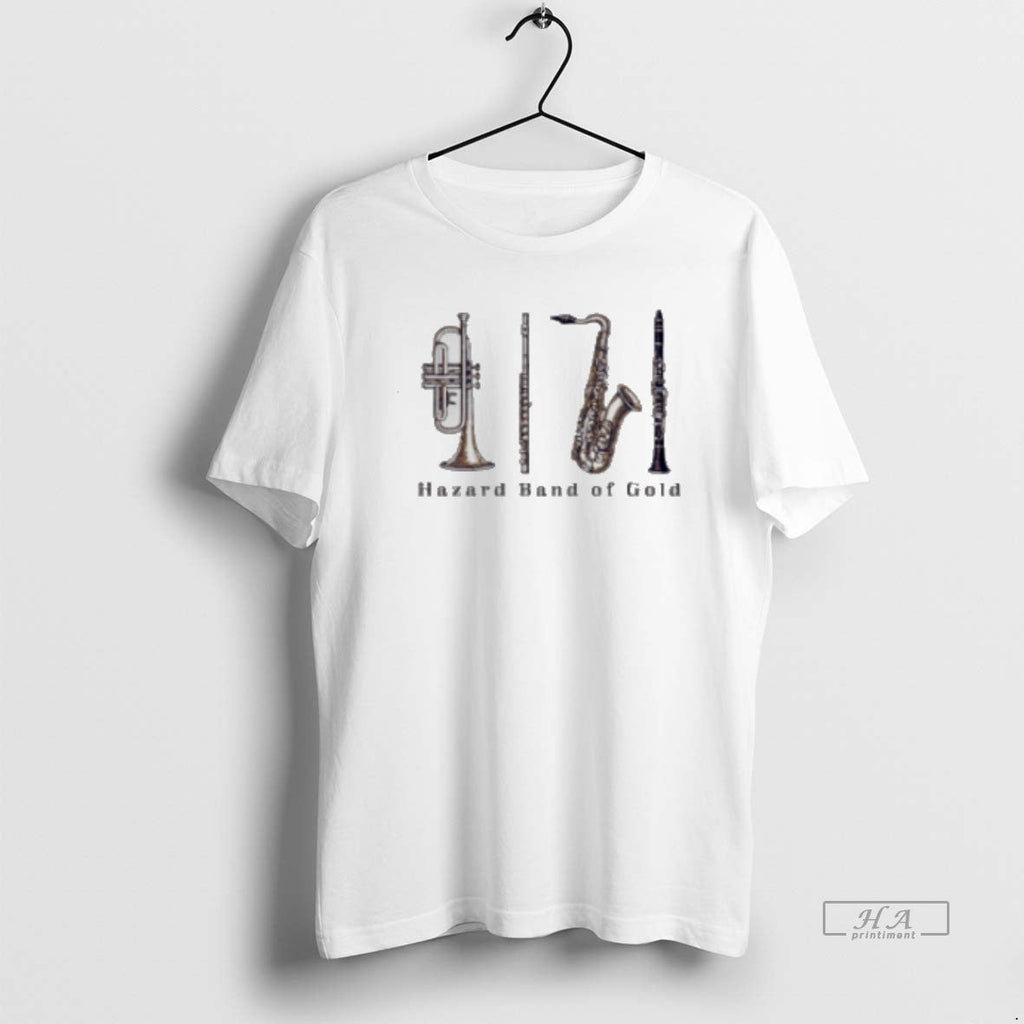 Official Hazard Band Gold Classic - Adult & Kids T-Shirts, Sweatshirts & Hoodies apparel design preview 1