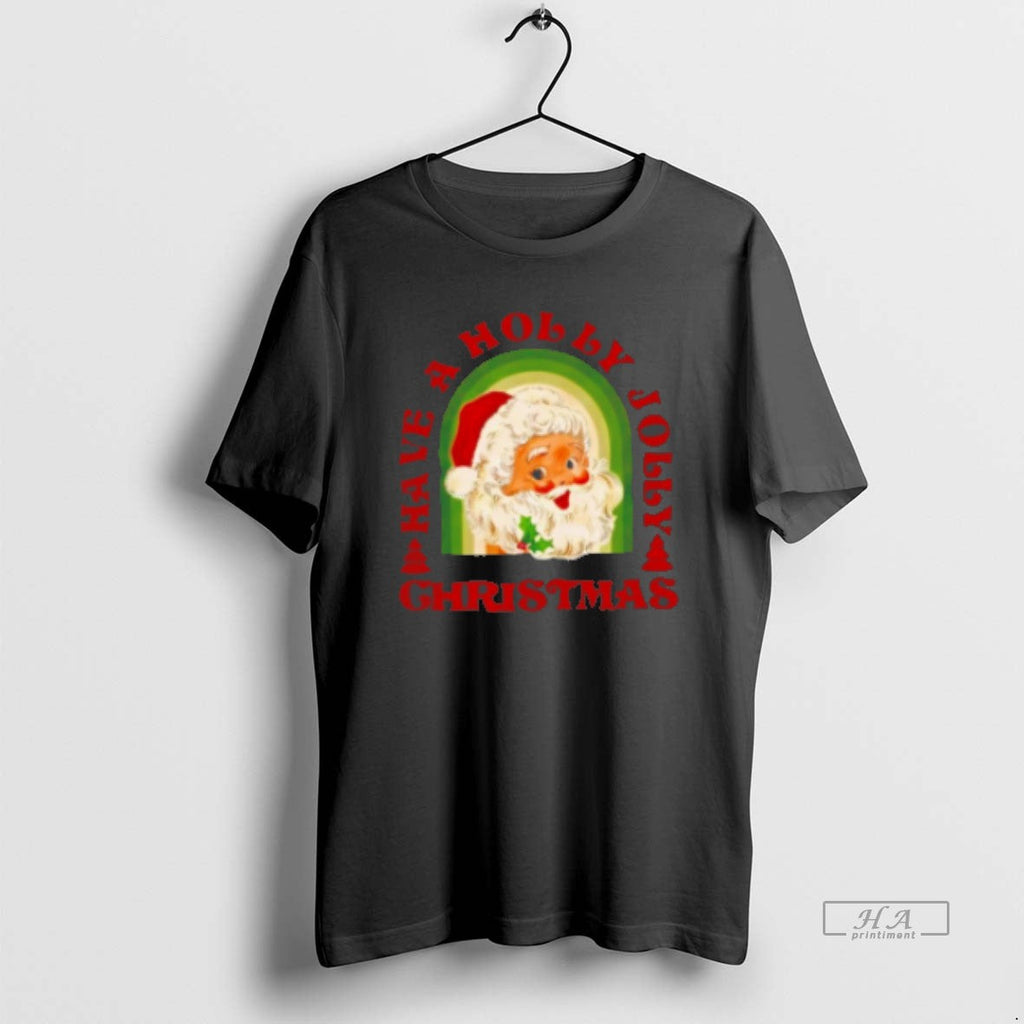 Official Holly Jolly Santa Claus Classic - Adult & Kids T-Shirts, Sweatshirts & Hoodies apparel design preview 1