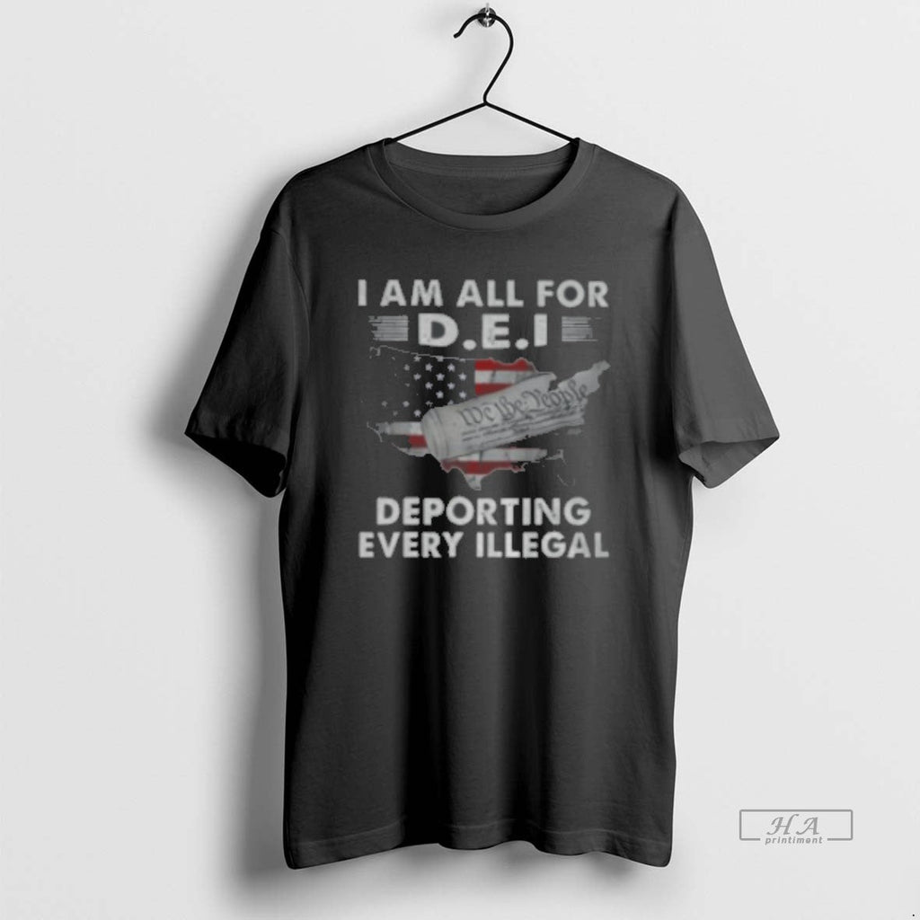 Official I Am All Dei Deporting Every Illegal Map - Adult & Kids T-Shirts, Sweatshirts & Hoodies apparel design preview 1