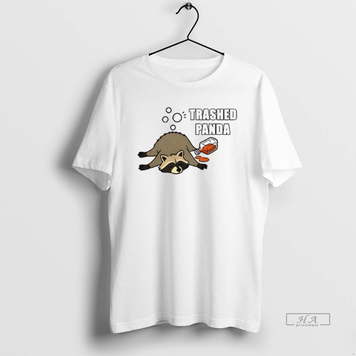 Official Rash Panda Found Liquor Store Virginia - Adult & Kids T-Shirts, Sweatshirts & Hoodies apparel design preview 1