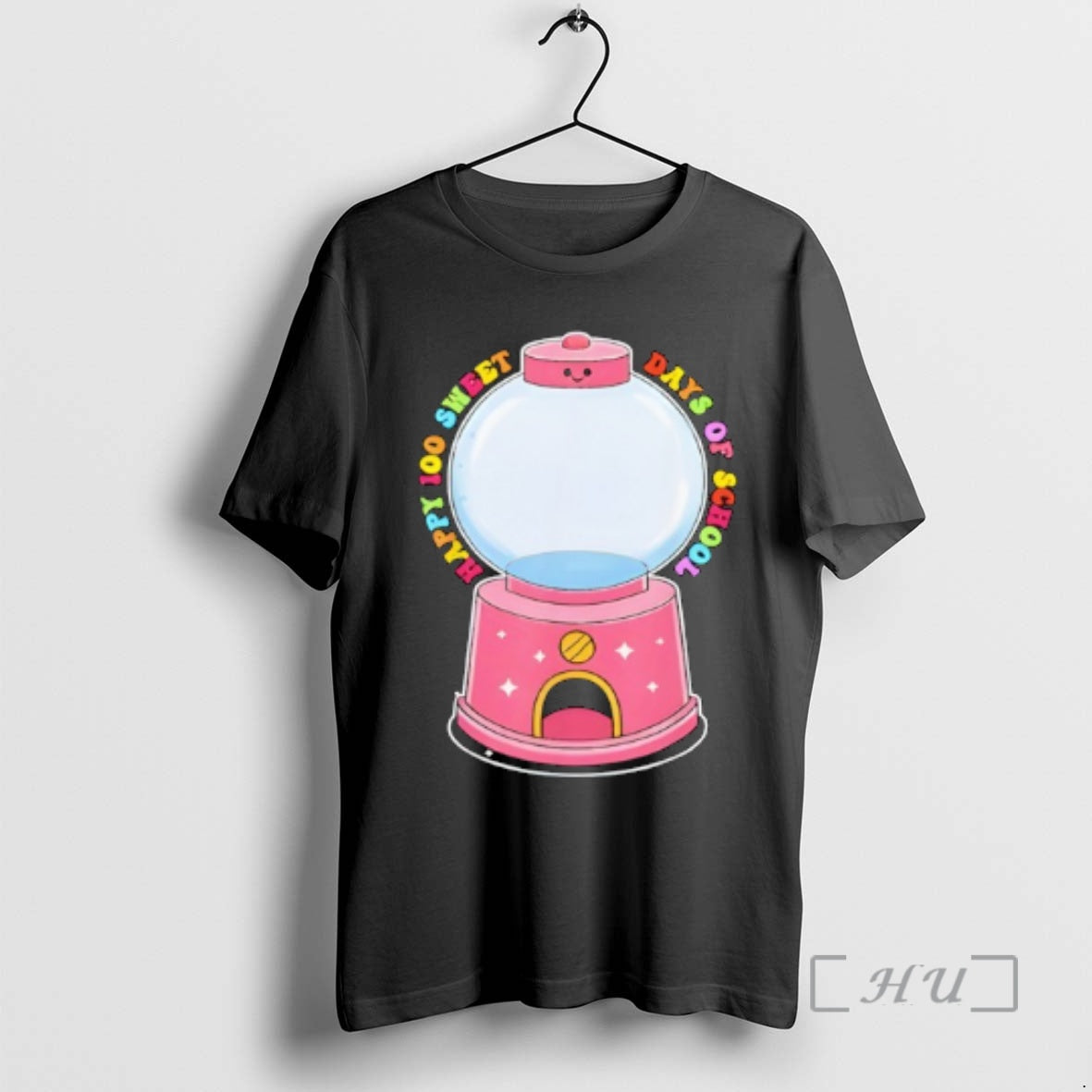 Officials 100 Days School Gumball Machine Empty Diy - Adult & Kids T-Shirts, Sweatshirts & Hoodies apparel design preview 1