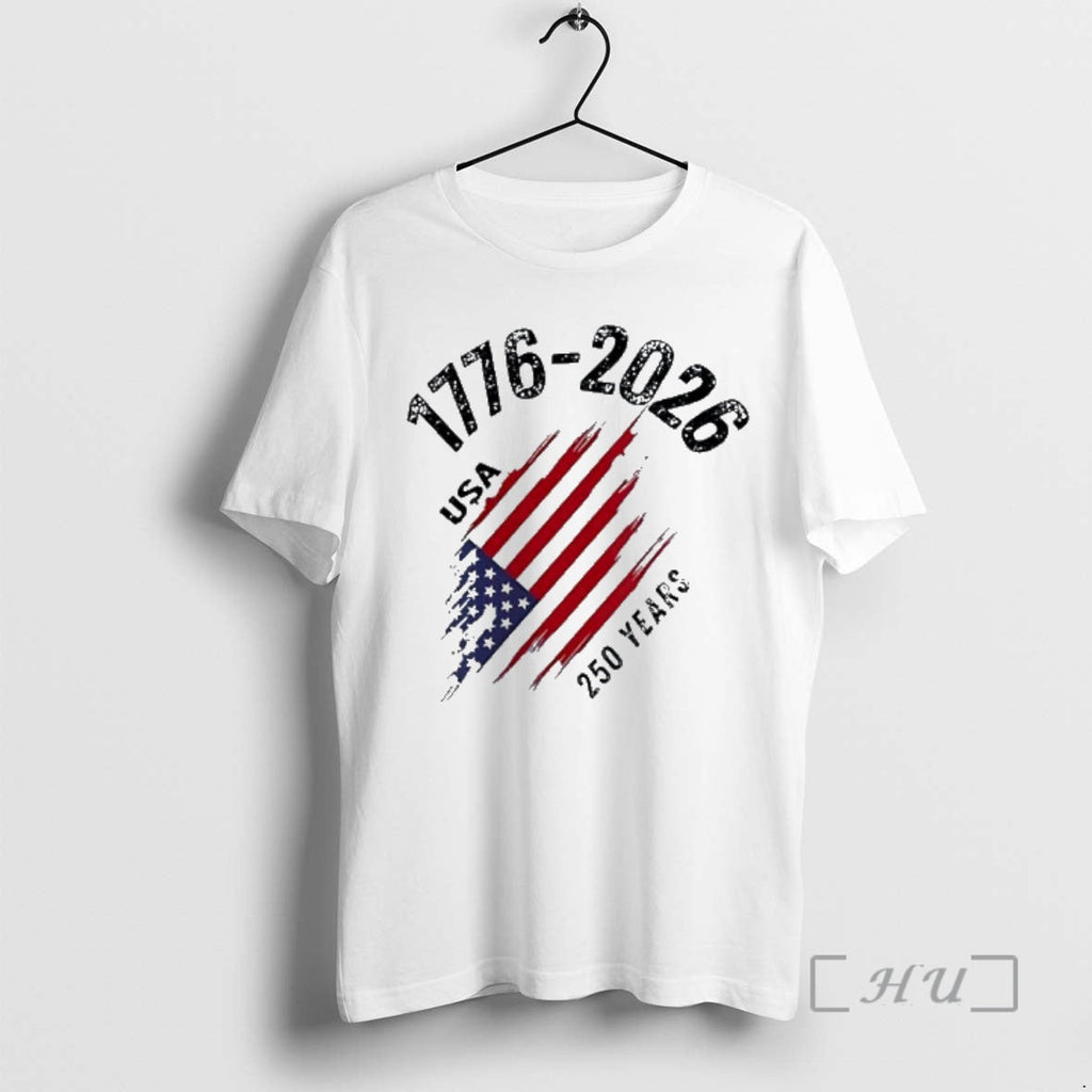 Officials 1776 2026 Usa 250 Years American Flag - Adult & Kids T-Shirts, Sweatshirts & Hoodies apparel design preview 1