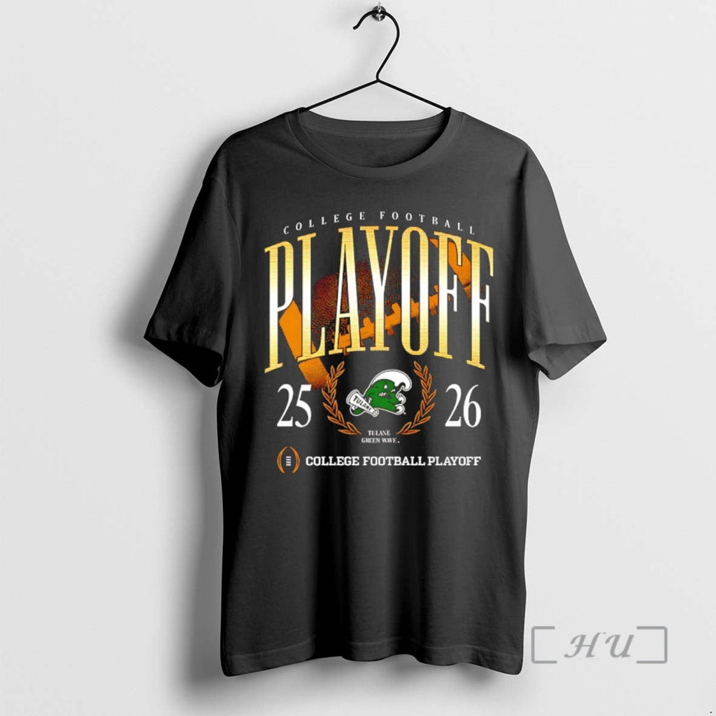 Officials 2025 2026 College Football Playoff Tulane - Adult & Kids T-Shirts, Sweatshirts & Hoodies apparel design preview 1