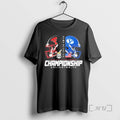 Officials 2025 Big 12 Championship Texas Tech Vs Byu - Adult & Kids T-Shirts, Sweatshirts & Hoodies apparel design preview 1