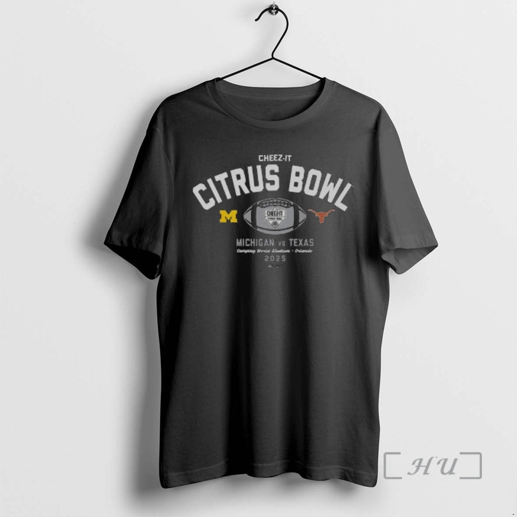 Officials 2025 Cheez Citrus Bowl Michigan Wolverines - Adult & Kids T-Shirts, Sweatshirts & Hoodies apparel design preview 1