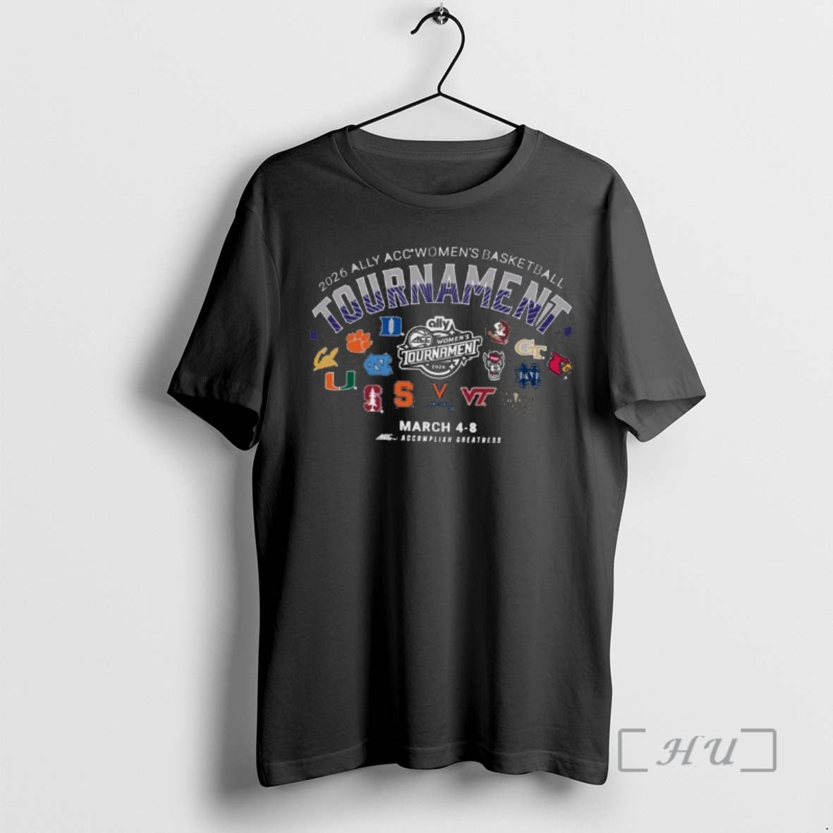 Officials 2026 Acc Womens Basketball Championship - Adult & Kids T-Shirts, Sweatshirts & Hoodies apparel design preview 1