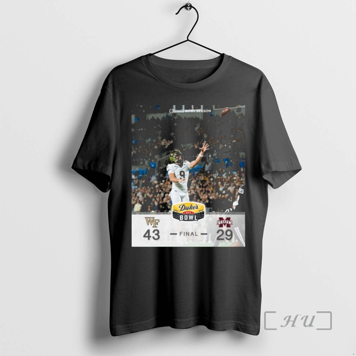Officials 2026 Dukes Mayo Bowl Wake Forest Defeats - Adult & Kids T-Shirts, Sweatshirts & Hoodies apparel design preview 1
