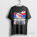 Officials 2026 Bowl Champions Smu Mustangs Jan 2 - Adult & Kids T-Shirts, Sweatshirts & Hoodies apparel design preview 1