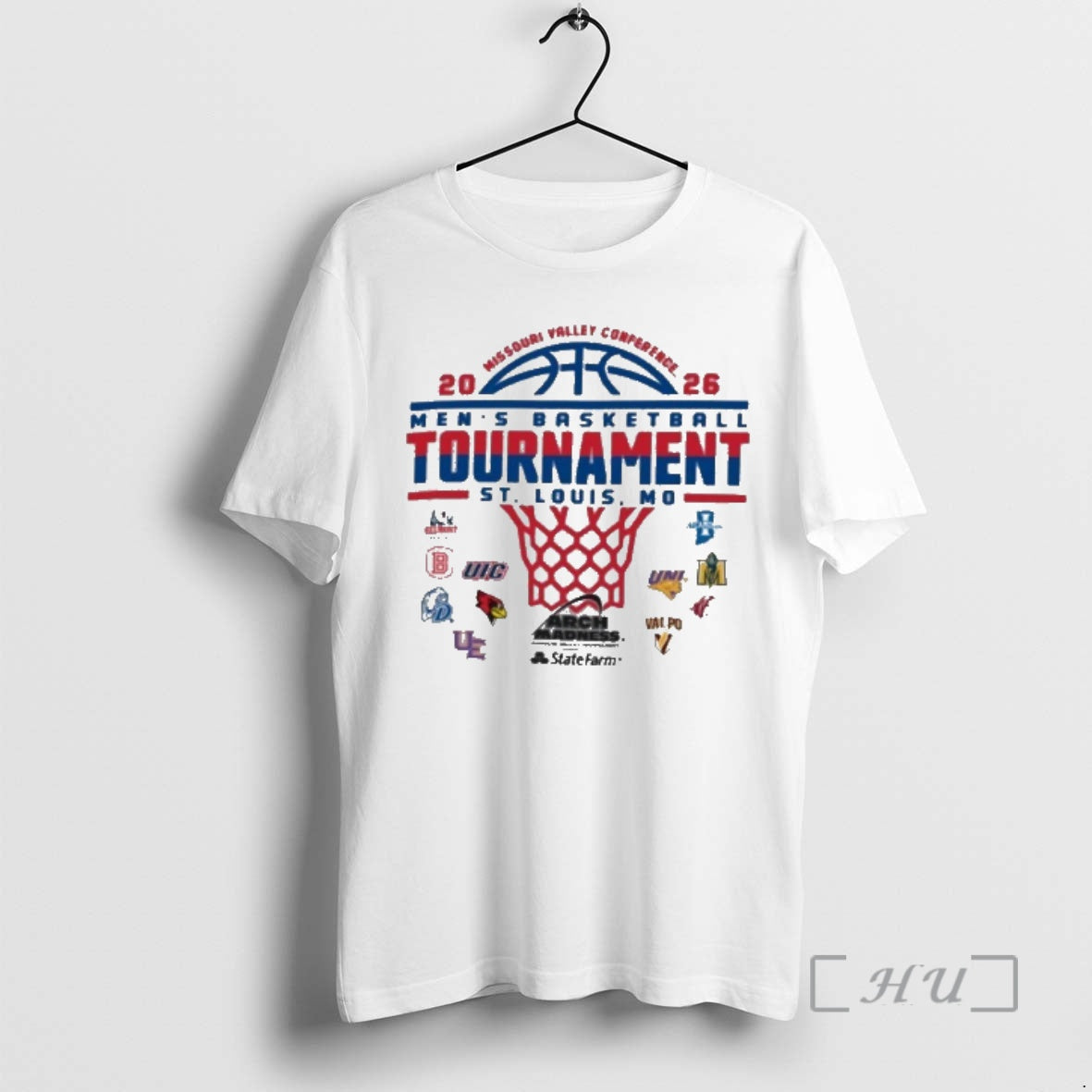 Officials 2026 Missouri Valley Conference Mens - Adult & Kids T-Shirts, Sweatshirts & Hoodies apparel design preview 1