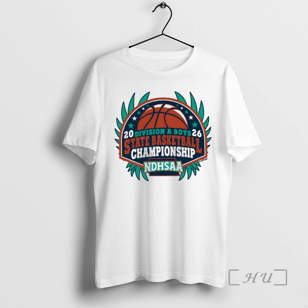 Officials 2026 Ndhsaa Division A Boys Basketball - Adult & Kids T-Shirts, Sweatshirts & Hoodies apparel design preview 1
