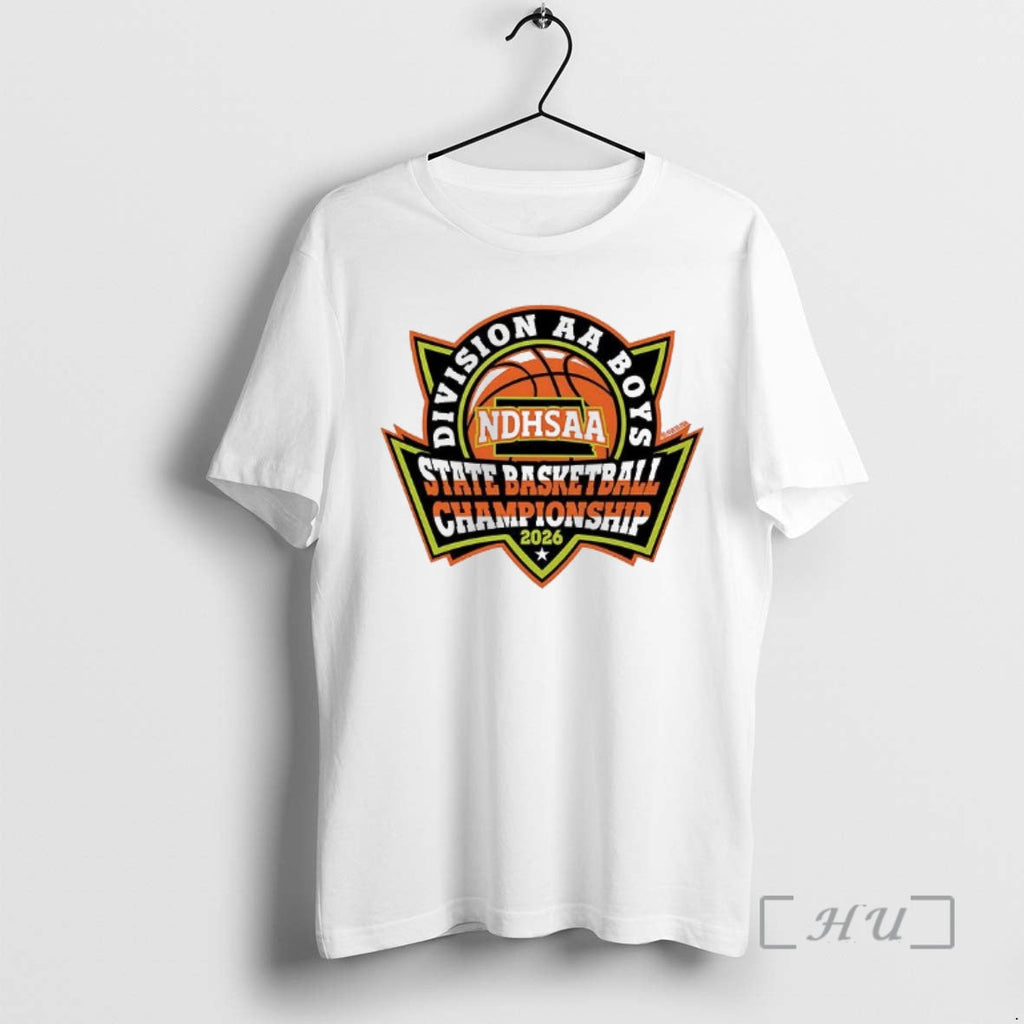 Officials 2026 Ndhsaa Division Aa Boys State - Adult & Kids T-Shirts, Sweatshirts & Hoodies apparel design preview 1