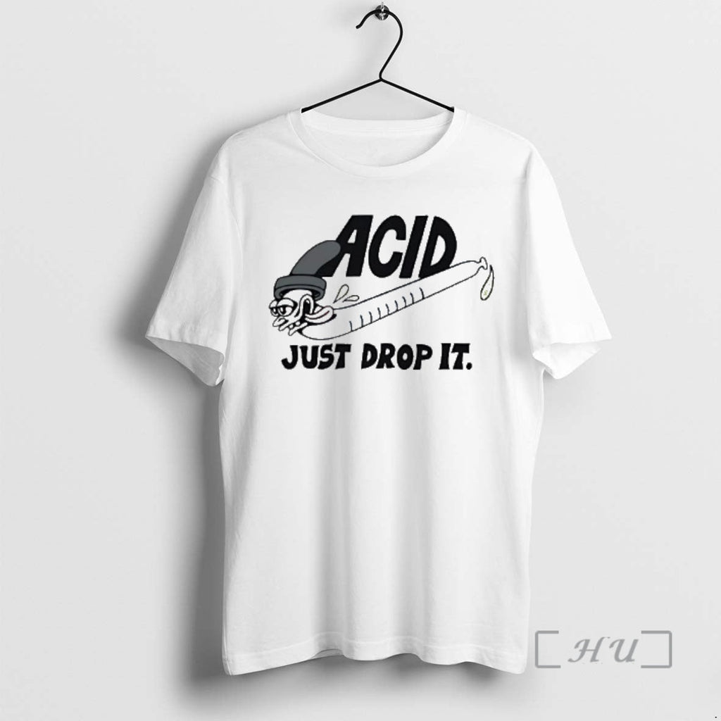 Officials Acid Just Drop It Cartoon Eyedropper - Adult & Kids T-Shirts, Sweatshirts & Hoodies apparel design preview 1