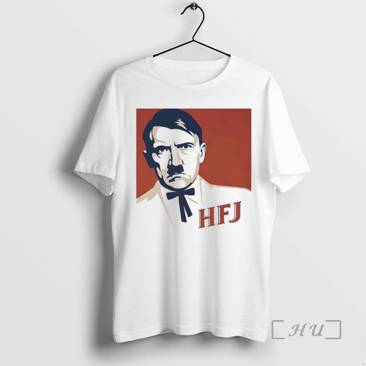 Officials Adolf Hitler Hfj Kfc Parody Logo - Adult & Kids T-Shirts, Sweatshirts & Hoodies apparel design preview 1