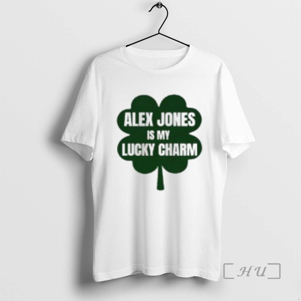 Officials Alex Jones Is My Lucky Charm - Adult & Kids T-Shirts, Sweatshirts & Hoodies apparel design preview 1