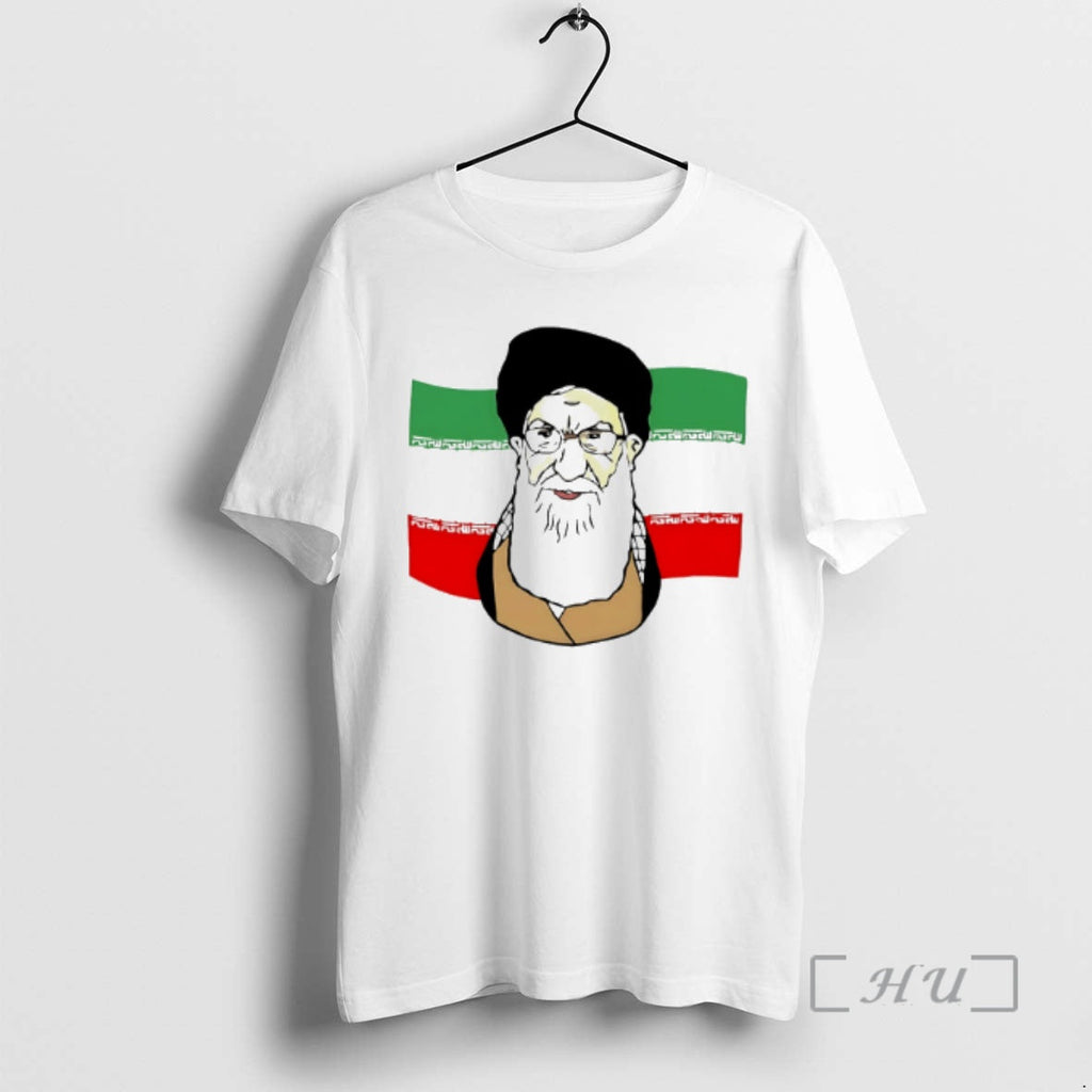Officials Ali Khamenei Iran Flag Tehran Paint - Adult & Kids T-Shirts, Sweatshirts & Hoodies apparel design preview 1