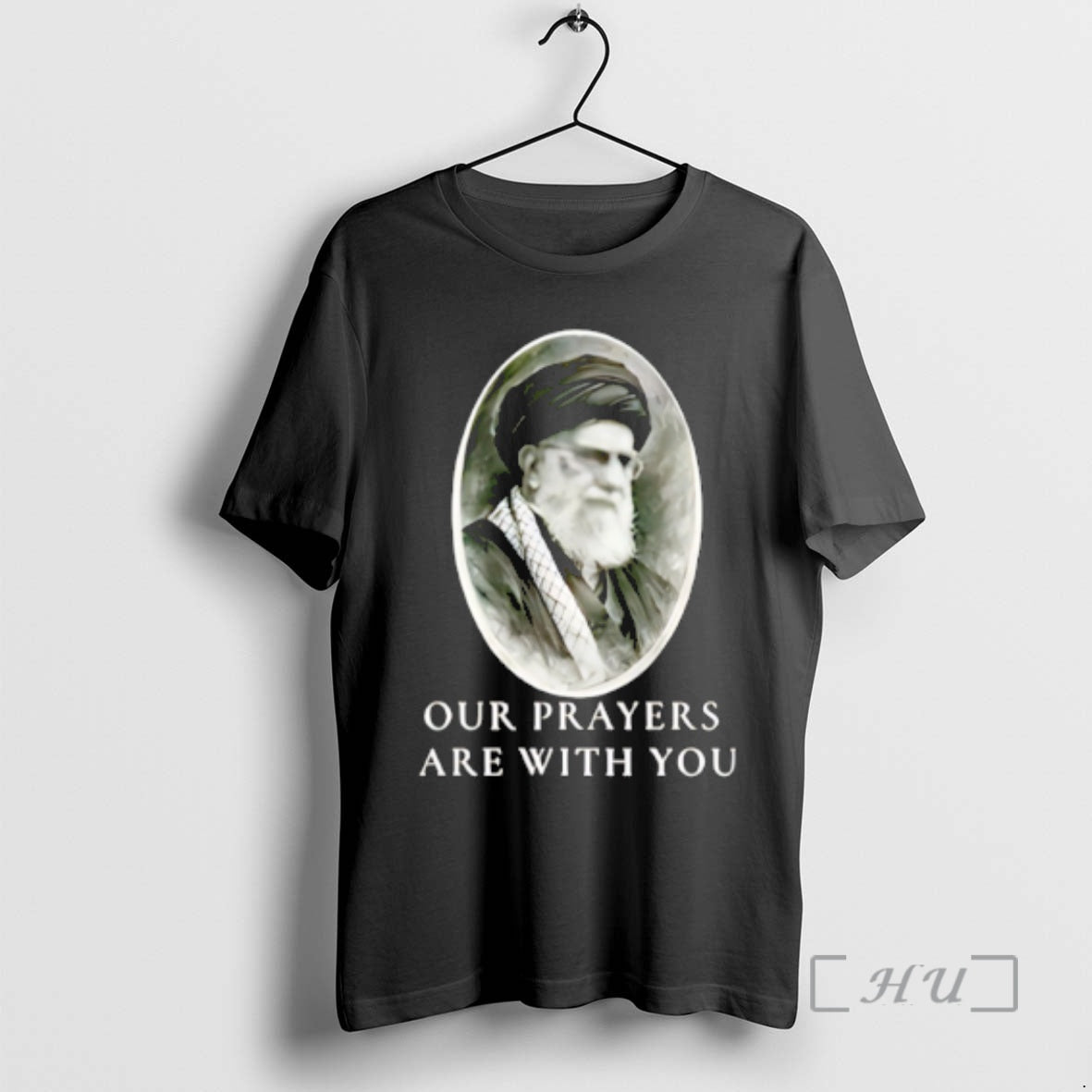 Officials Ali Khamenei Our Prayers Are With You - Adult & Kids T-Shirts, Sweatshirts & Hoodies apparel design preview 1