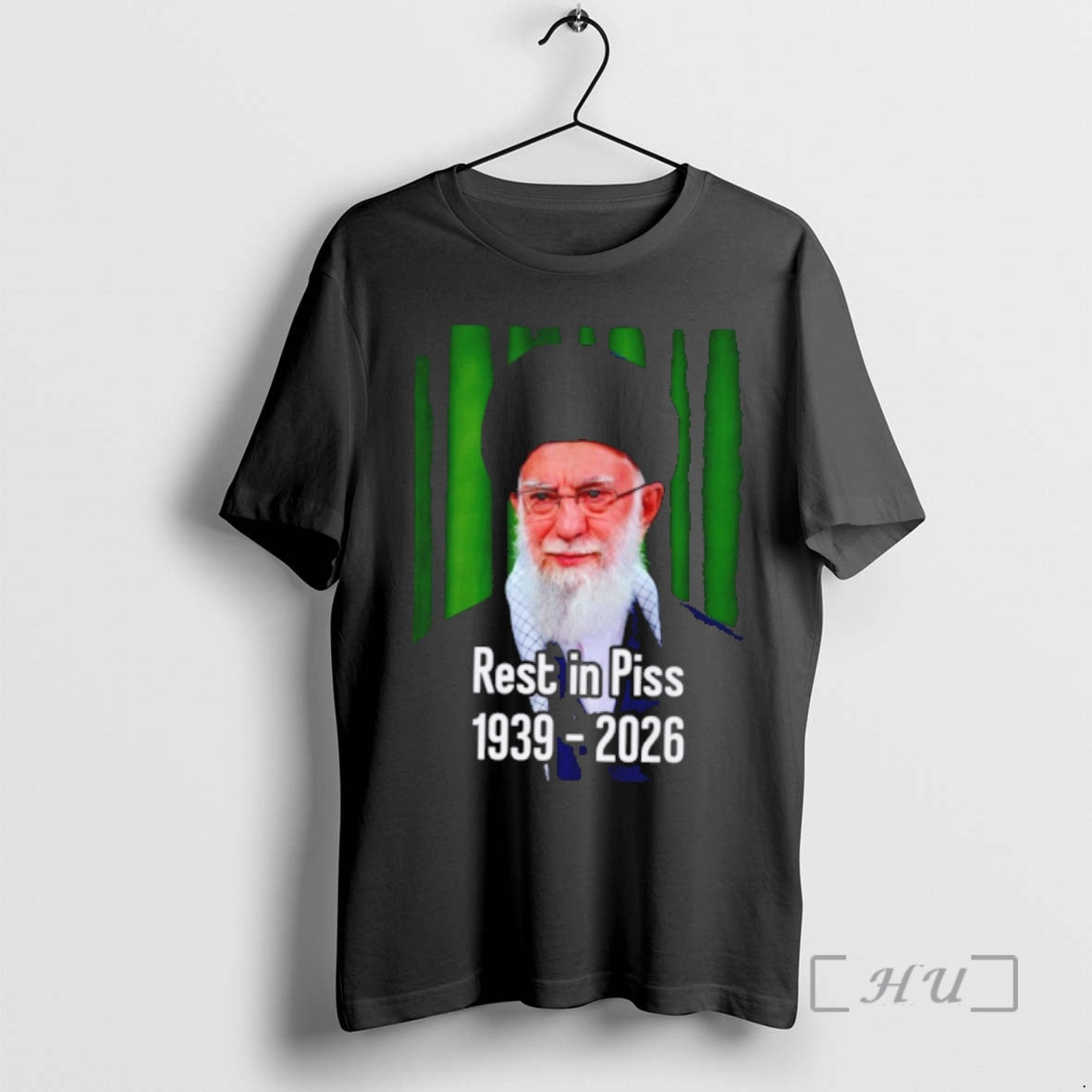 Officials Ali Khamenei Rest In Piss - Adult & Kids T-Shirts, Sweatshirts & Hoodies apparel design preview 1